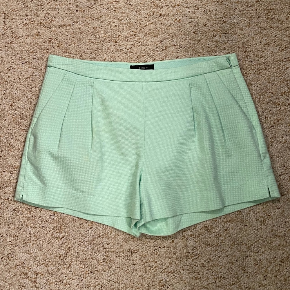 J. Crew - Aqua Dress Shorts